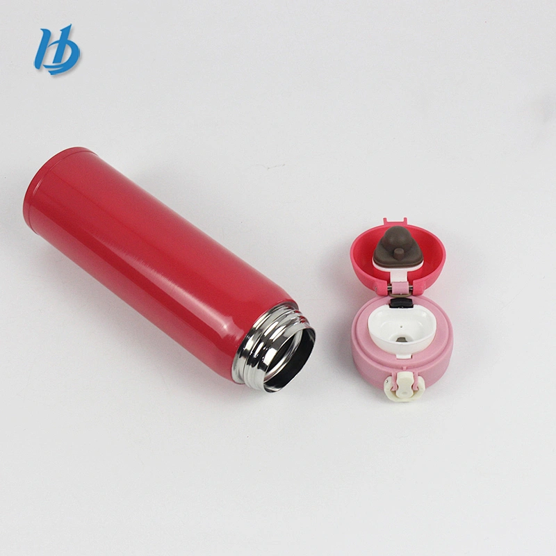 2018 high quality food grade children lovely double wall thermos flask stainless steel spray bottle