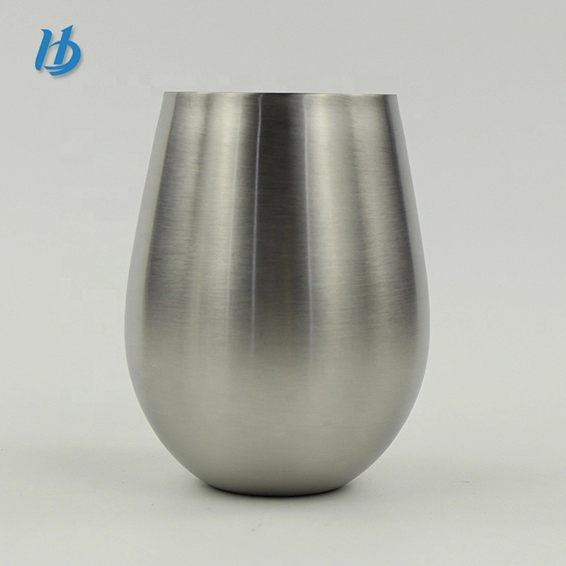 Simple 16oz single layer stainless steel wine tumbler oem stainless steel wine  tumbler