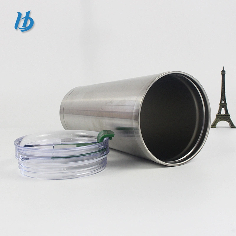 High quality coffee mug,short travel mug double wall beer mug with lid