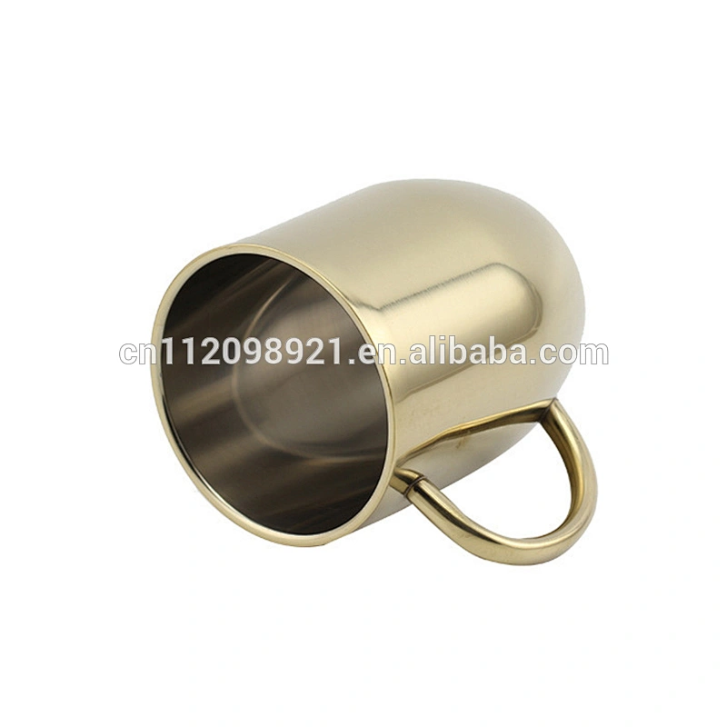 360ml Double Wall Stainless Steel cheap beer mug  Custom printed coffee mug