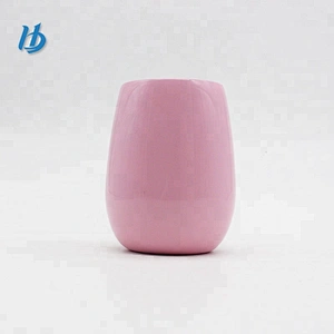 Hot Selling double wall stainless steel mug Egg Shaped Mug Cup Beer Wine Coffee Glass Drinkware Mugs With Lid