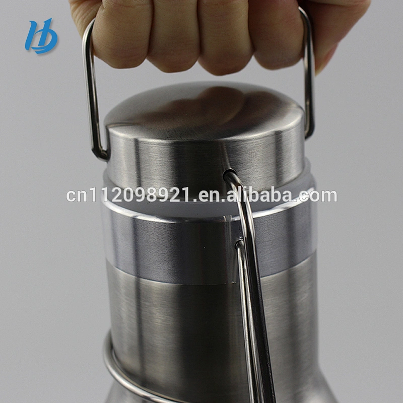 Factory OEM BPA Free High Quality Stainless Steel Water Bottle Stainless Steel Growler