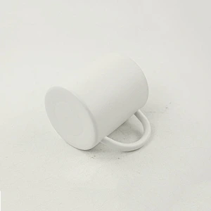 wholesale High quality stainless steel simple office mugs with normal handle