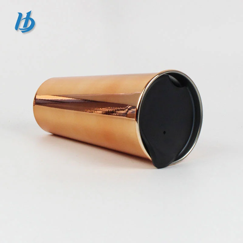 Electroplated coffee mug,500ml vaccum insulated coffee tumbler with lid