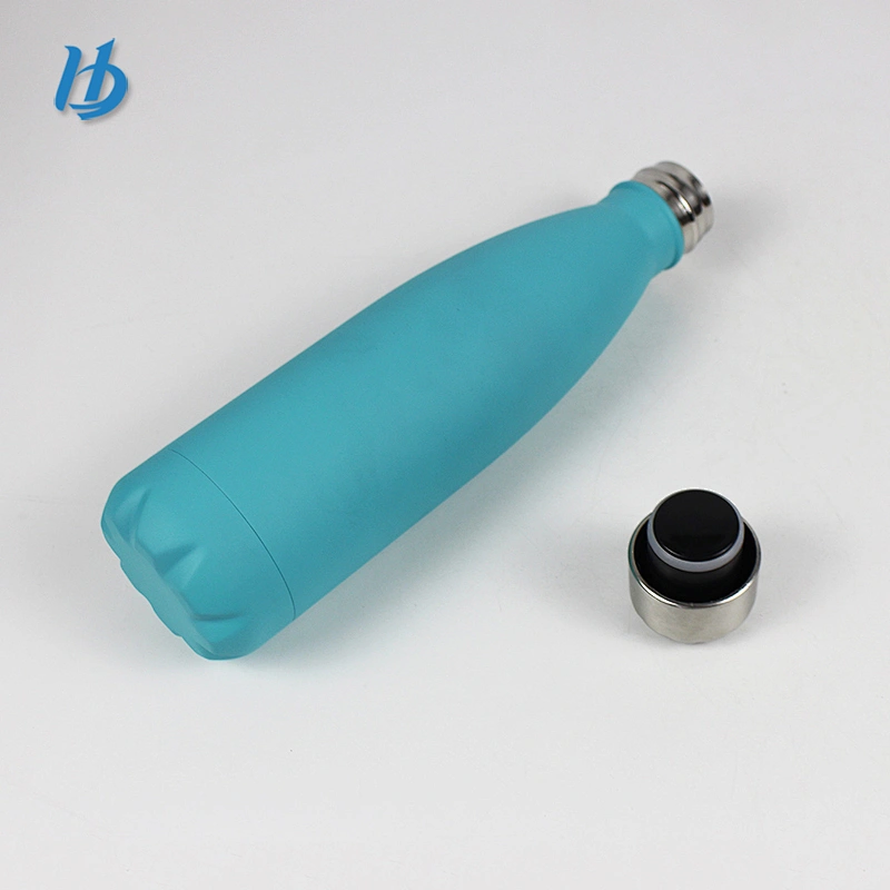 Drinking water bottle ,powder coated or painting on the surface customized logo