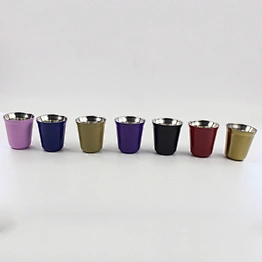 150ml Double Wall Stainless Steel AUTO Mug Beer Mug Cocktail Glass
