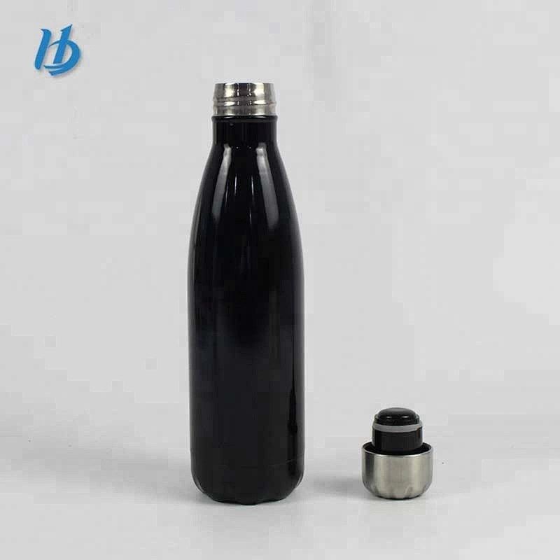 Double wall stainless steel travel bottle vacuum insulated flask custom keeps hot or cold 12 hours personalized tumbler