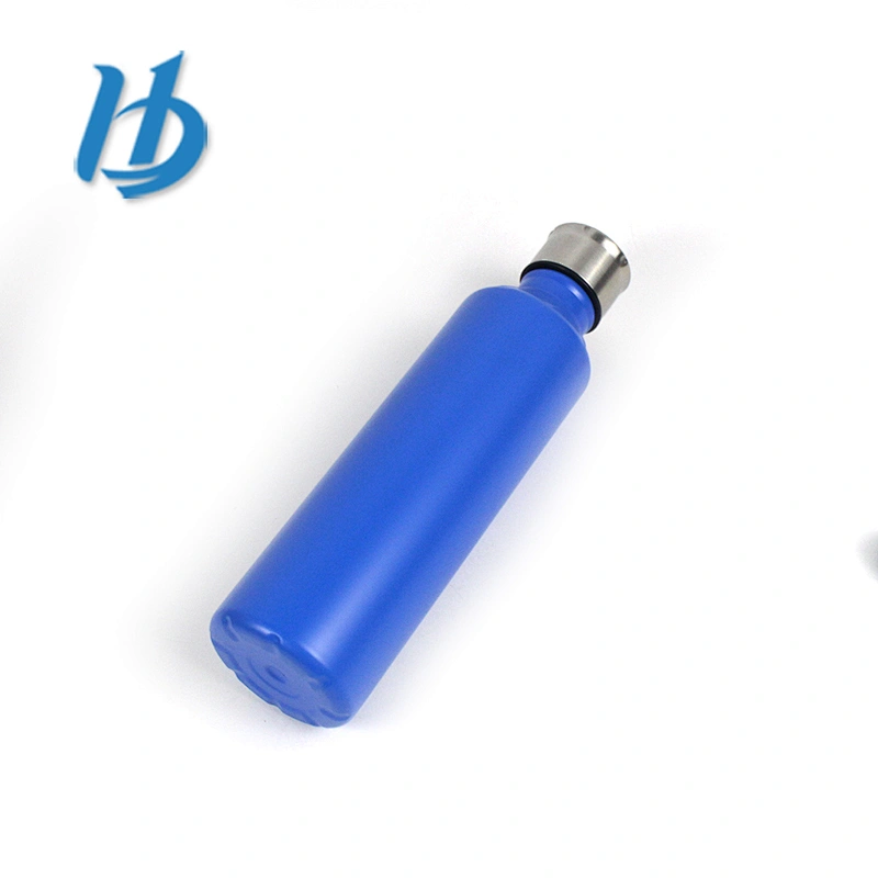 Factory provide sport stainless steel cola shape water bottle