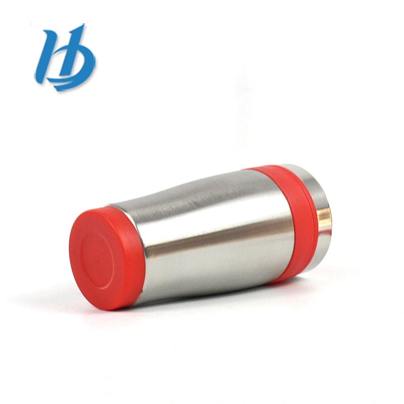 Hibour New type cheap price personalized custom plastic inner and stainless steel outer layer auto mug