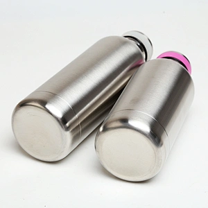 Hot selling new style hands free baby bottle feeding thermos  stainless steel water bottles insulated