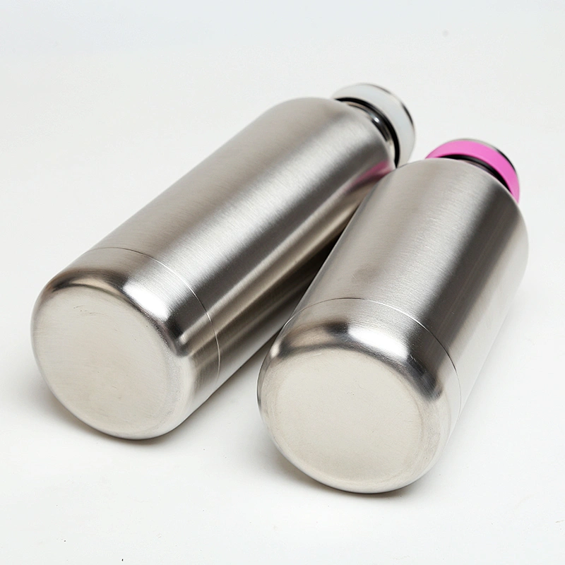 Hot selling new style hands free baby bottle feeding thermos  stainless steel water bottles insulated