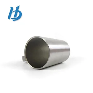 Hibour Factory sale 8 oz double wall stainless steel mug with handle