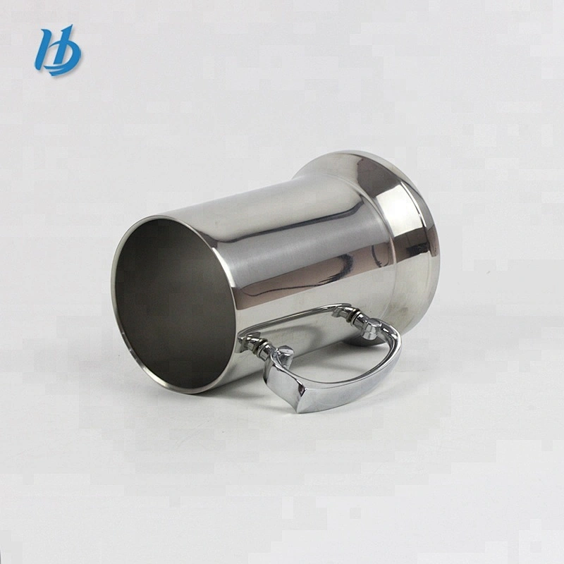 Wholesale Pewter Stainless Steel Tankard,450ml Beer Tankard From China Manufacture stainless steel barrel mugs