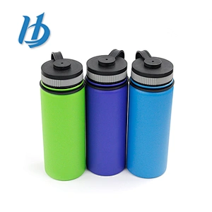 Thermos bottle double wall stainless steel water bottle,foldable water bottle without handle