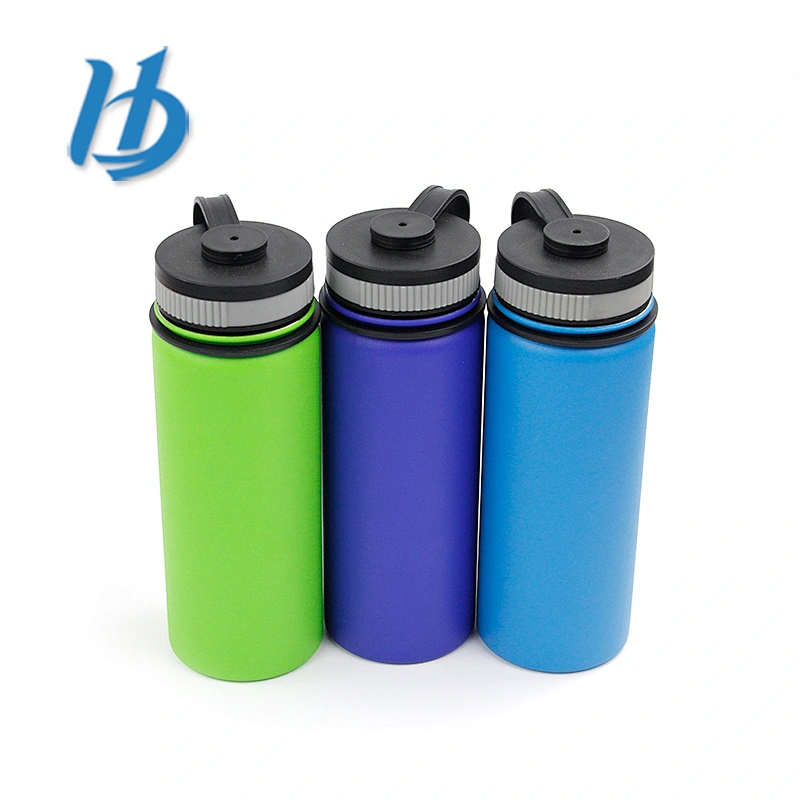 Thermos bottle double wall stainless steel water bottle,foldable water bottle without handle