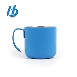 Hibour Best quality 350ml insulated travel wide mouth stainless steel coffee mug wholesale