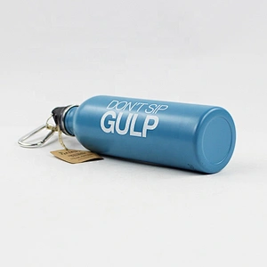Eco friendly water bottle,single wall water bottle manufacturer bottle without handle