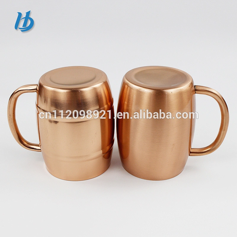 Factory OEM new design bpa free 18/8 stainless steel beer copper stainless lined copper mugs