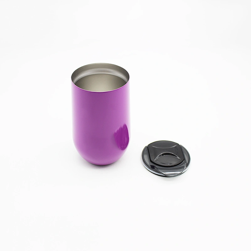 wholesale new product 18oz stainless steel drinking tumbler stemless vacuum coffee mug with lid wine glasses beer mug