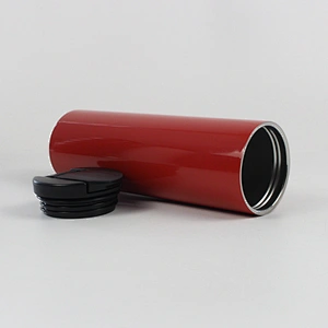 Customized Reusable Double Wall S/S Travel Mug with Logo