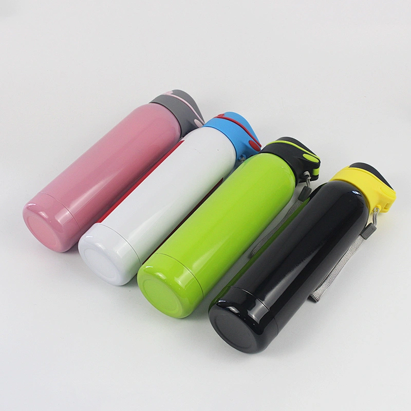 Personalized Vacuum Double WallStainless Steel  Water Bottle With Lid