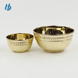 2019 yongkang high quality trade hot selling single wall pure copper 100% hand engraving bowl