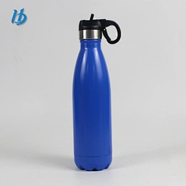 Elegant insulated water bottle,500ml mini vacuum cola shape water bottle customized logo
