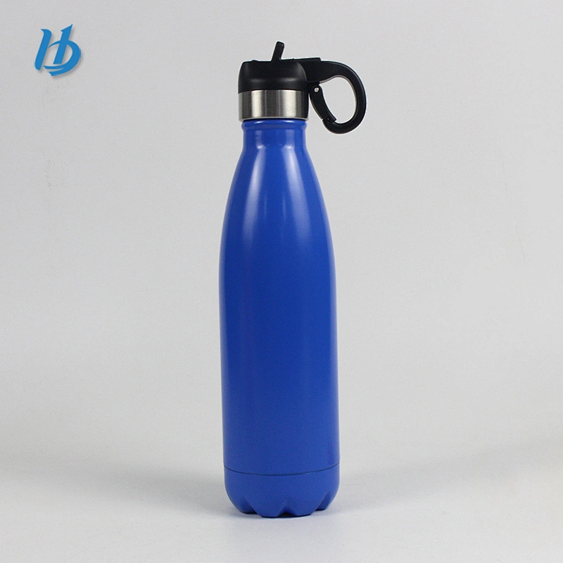 Elegant insulated water bottle,500ml mini vacuum cola shape water bottle customized logo