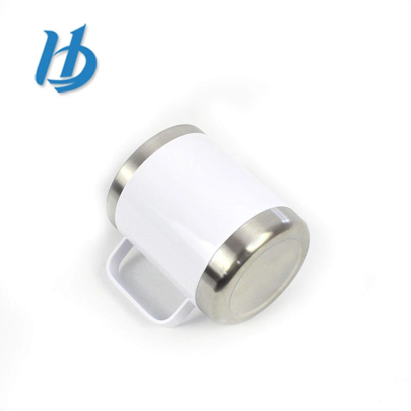 Yongkang Hibour 18/8 Stainless Steel Wholesale Drinkware  11oz White Coffee Mug