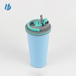 2018 new products tumbler cup with straw,double wall cup customized logo