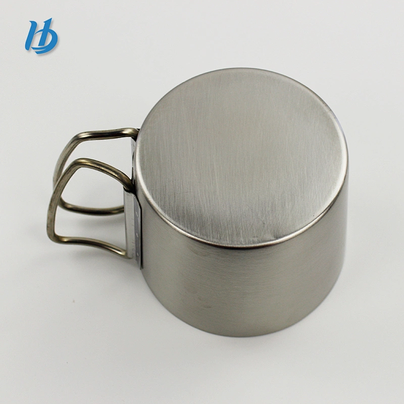 Stainless steel travel mug, double wall mug cup with handle customized logo pretty travel mug