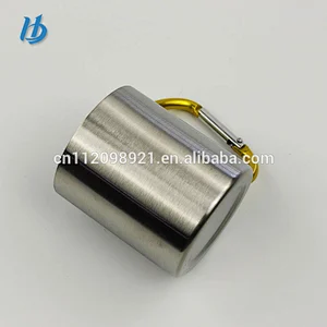 High quality wholesale double wall food grade stainless steel beer mug with handle insulated coffee mugs