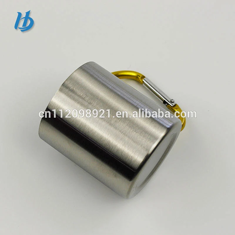 High quality wholesale double wall food grade stainless steel beer mug with handle insulated coffee mugs