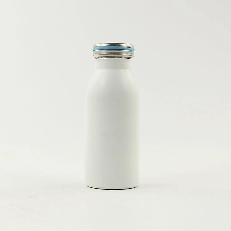 Hot selling new milk bottle stainless steel double wall airless bottle
