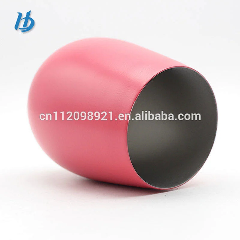 High quality Wholesale in bulk Coffee cup car double wall stainless steel eggs shape suit for office and home