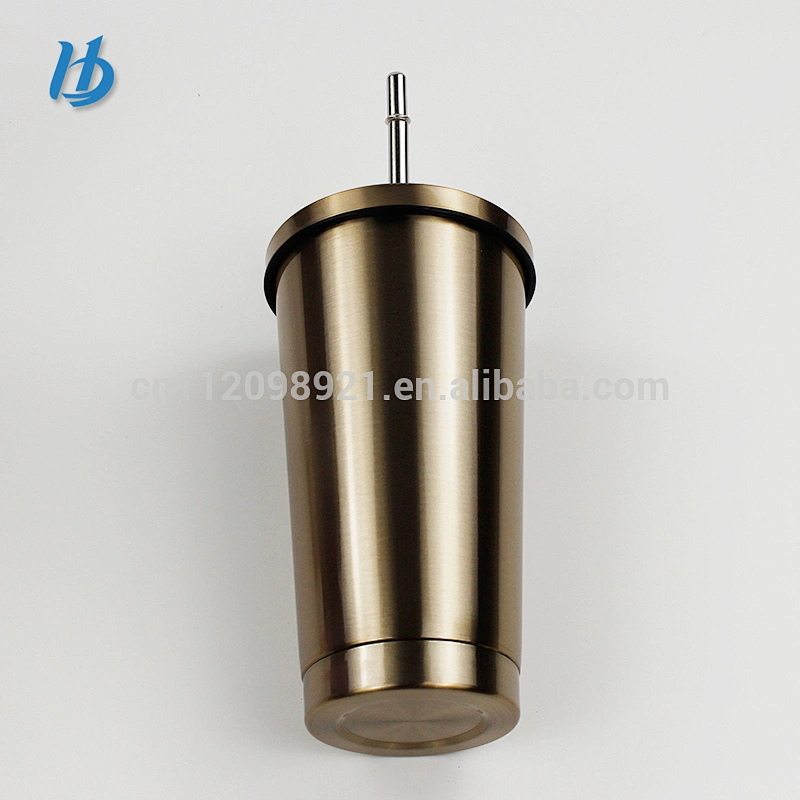 Professional design stainless steel cup ,tumbler cup with lid and straw
