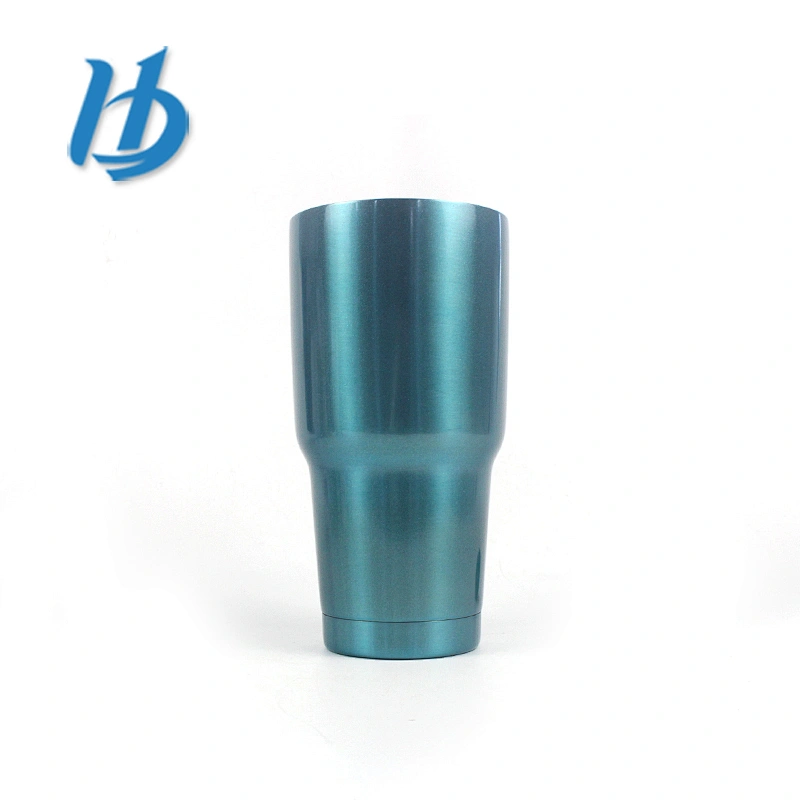 China factory wholesale 304 stainless steel powder coated wine tumbler cups