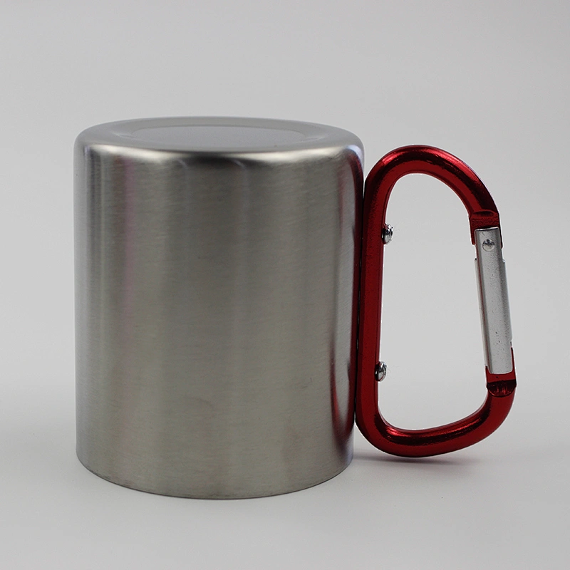 hot selling steel mug with handle  cwine tumbler wholesale wine tumblers double wall