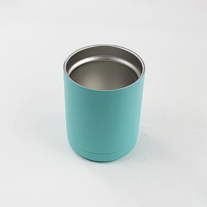 Eco-friendly stainless steel tumbler,10oz double wall vacuum insulated tumbler with lid
