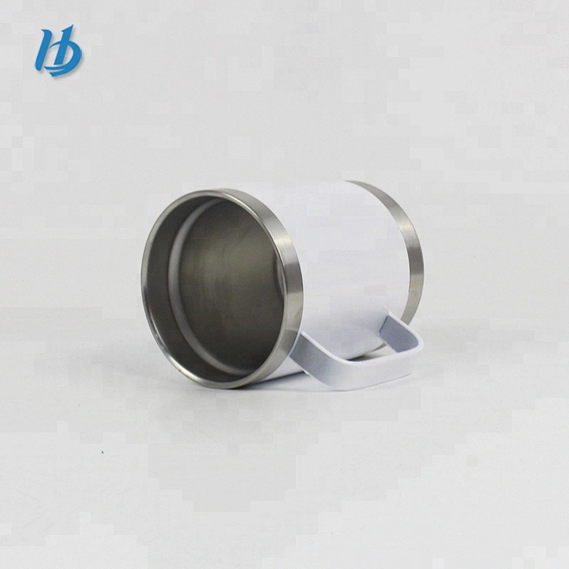 Personalized mug,double wall stainless steel coffee mug with handle and lid