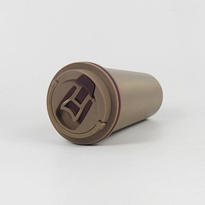 wholesale stainless steel coffee cup double wall vacuum cup with handle ceramic