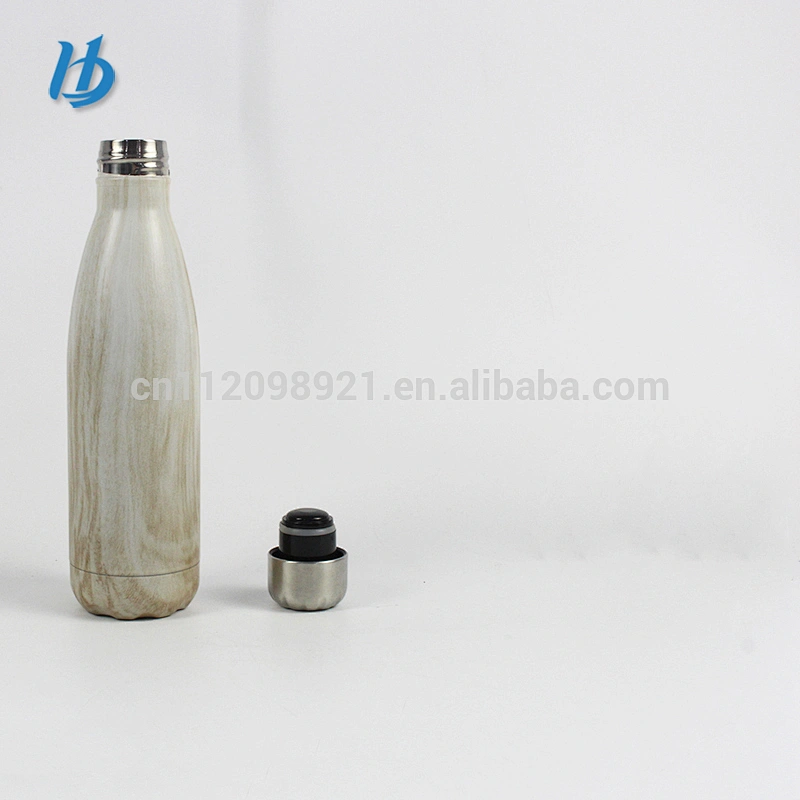 Elegant and simple cola shaped water bottle ,double wall water bottle for drinking