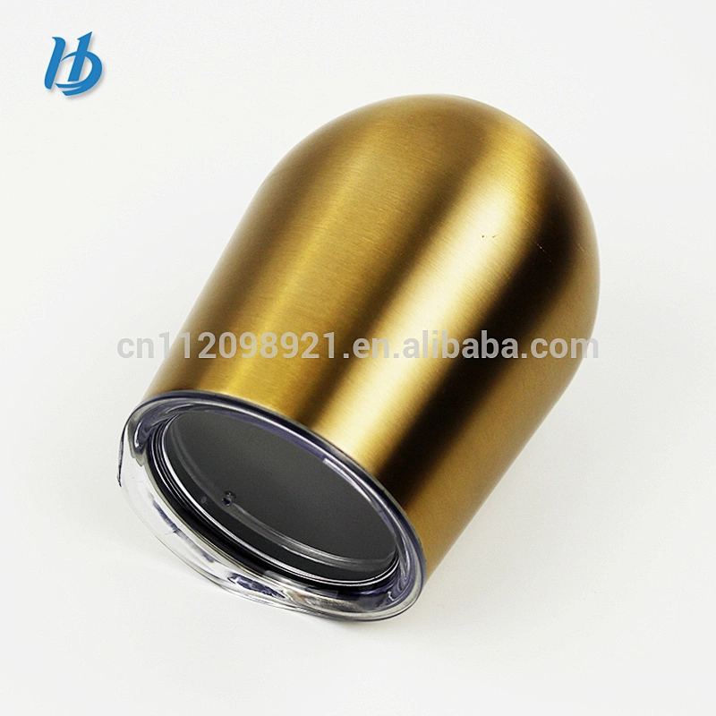 New style wholesale spray painting coffee tumblers 12 oz stainless steel insulated stemless wine glass tumbler