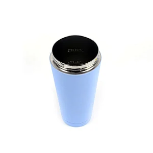 New design stainless steel silk screen printing travel coffee mugs double wall