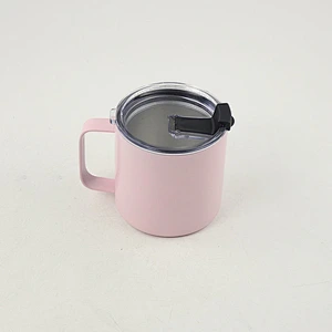 14oz Stainless Steel Insulated Coffee Mug with Handle Double Wall Vacuum Mug with Lid