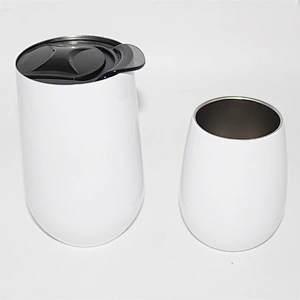 steel tumbler  stainless steel  wine glass  single wall coffee cups tritan stemless wine glasses