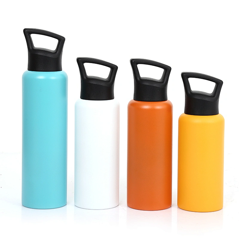 Amazon hot sale metal water bottle,drinking water bottle powder coated insulated stainless steel water bottle bpa free