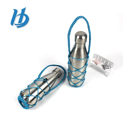 Hibour Economic stylish recycled nylon wine bottle bag mesh