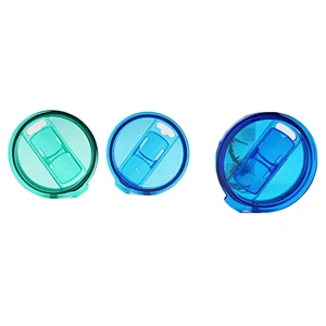 Amazon hot sale lid,As material plastic colorful slide lid for 30oz or 20oz tumbler