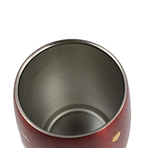 stainless steel wine glass  giant wine glass